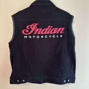 Indian Motorcycle Denim Jacket/Vest